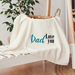 Рушник з вишивкою Love dad Рушник з вишивкою Love dad