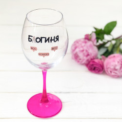 Келих Блогіня кольорова ніжка