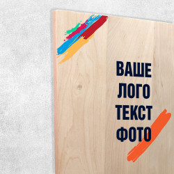 Друк на дерев'яній дошці 30х42