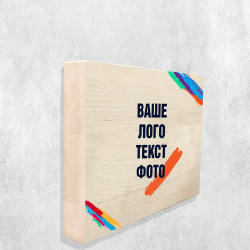 Друк на дерев'яному бруску 20х30