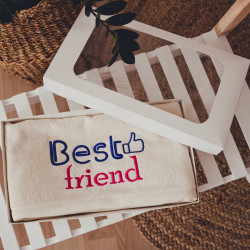 Рушник з вишивкою Best friend  Рушник з вишивкою Best friend
