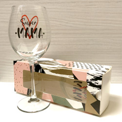 Келих Super мама звичайна ніжка