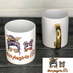 Чашка із золотою ручкою Style Girls Чашка із золотою ручкою Style Girls