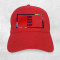 Друк на кепці червоної
