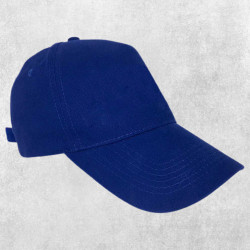 Друк на кепці синьої