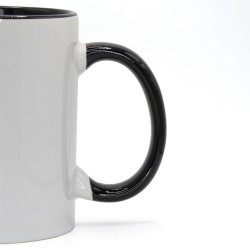 Друк на чашці з чорною ручкою