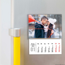 Друк календаря магнітного 15х20