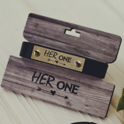 Браслет з гравіюванням Her one Браслет з гравіюванням Her one