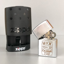 Запальничка Zippo з гравіюванням №1  Запальничка Zippo з гравіюванням №1